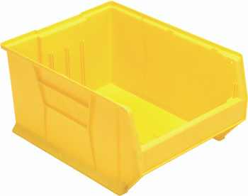 Hulk 24" Container, 23-7/8"L x 18-1/4"W x 12"H, stackable, Yellow, Yellow, Polypropylene, QUS955YL