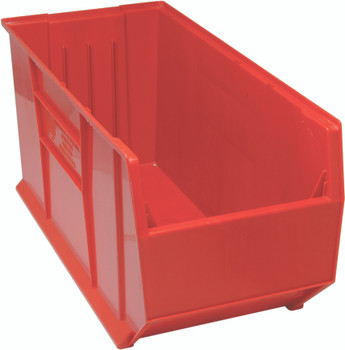 Hulk 36"Container, 35-7/8"L x 16-1/2"W x 17-1/2"H, stackable, Red, Red, Polypropylene, QUS993RD