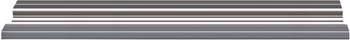 V-Track, sold per inch, aluminum, Gray Metalic, 0, Aluminum, QVTRK