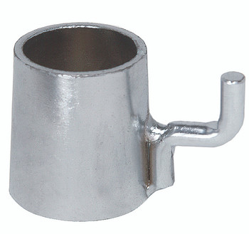 Collar Hooks, 1/2", aluminum, Gray Metallic, 0, Aluminum, SCH1