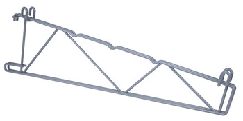 Store Grid Shelf Support Bracket, double, for use with 24"W shelves, Epoxy Coated, Gray, 0, Carbon Steel, SG-CD24GY