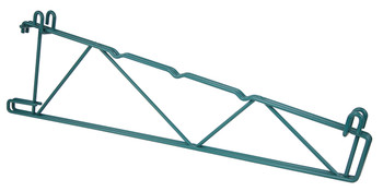 Store Grid Shelf Support Bracket, double, for use with 24"W shelves, Epoxy Coated, Green, 0, Carbon Steel, SG-CD24P
