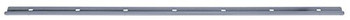 Store Grid Wall Track, 56"W, includes stop fasteners and joiner plates for connecting adjacent tracks (mounting hardware not included), Epoxy Coated, Gray, 0, Carbon Steel, SG-WT56GY
