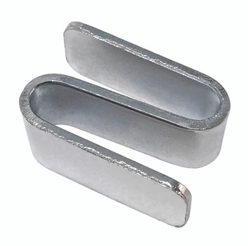 S-Hooks, chrome plated finish (8 per pack), Chrome, 0, Carbon Steel, S-HOOK