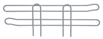 Side Ledge, 14"D x 4"H, gray epoxy antimicrobial finish, Epoxy coated, Gray, 0, Carbon Steel, SL14GY