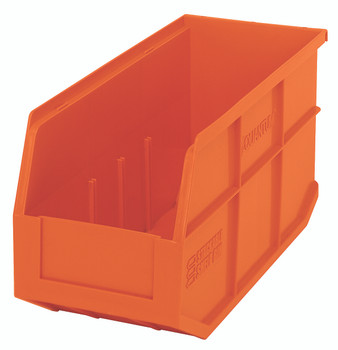 Stackable Shelf Bin, 6"W x 14"D x 7"H, autoclavable up to 250°F, Orange, Orange, Polypropylene, SSB441OR