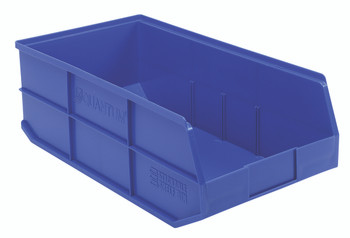 Stackable Shelf Bin, 11"W x 20-1/2"D x 7"H, autoclavable up to 250°F, Blue, Blue, Polypropylene, SSB485BL