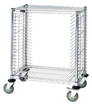Tray Cart, mobile, half size, Chrome, 0, Carbon Steel, TC-19