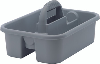 Tool Cady, 13-3/8"L x 18-1/4"W x 9-1/8"H, inside pockets measure 16-3/4"L x 4-1/2"W x 5-1/2"H, Gray, 0, Polypropylene, TC-500GYCS
