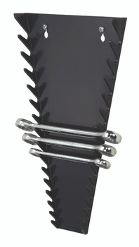 Wrench Holder, 1"L x 7-1/8"W x 11-5/8"H, holds up to 15 wrenches of different sizes, Black, 0, HIPS, WH-15