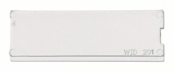Clear Window, for use with IDR201 (pack of 25), Clear, 0, Polystyrene, WID201