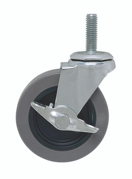 Casters, set of (4) 3" swivel with brakes, polyurethane, 0, Polyurethane, WR-3
