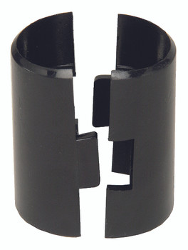 Plastic Split Sleeve (pack of 4), Black, 0, Plastic, WR-SS
