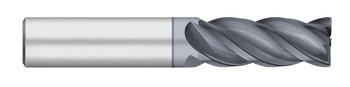 END MILL 1/2 4FL SE VI CR-.015, CARB, ALCRO-MAX, TC22662  TITAN USA  SKU TITUS1-TC22662