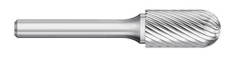 BUR SC-1 1/4 SC CYLIND BALL NOSE, 1/4 SHK, TB19360  TITAN USA  SKU TITUS1-TB19360