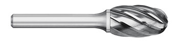 BUR SE-5NF 1/2 SC EGG SHAPE FOR ALUM, 1/4 SHK, TB19607  TITAN USA  SKU TITUS1-TB19607