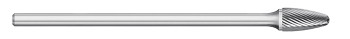 BUR SF-1L6 1/4 SC ROUND NOSE TREE, 1/4 SHK, TB19580  TITAN USA  SKU TITUS1-TB19580