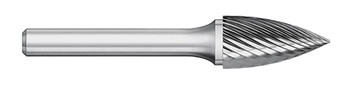 BUR SG-42 1/8 SC POINTED TREE SHAPE, 1/8 SHK, TB19409  TITAN USA  SKU TITUS1-TB19409