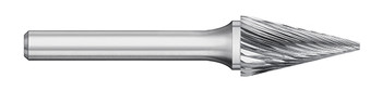 BUR SM-41 1/8 SC POINTED CONE SHAPE, 1/8 SHK, TB19434  TITAN USA  SKU TITUS1-TB19434