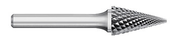 BUR SM-6 5/8 DC POINTED CONE SHAPE, 1/4 SHK, TB19455  TITAN USA  SKU TITUS1-TB19455