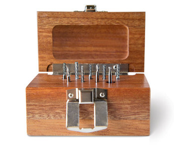 BUR SET 9PC - 1/8 X 1/8SHK, TB19542  TITAN USA  SKU TITUS1-TB19542