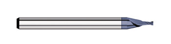 END MILL 0.015 2FL MICRO STUB, CARB ALTIN, TC52215  TITAN USA  SKU TITUS1-TC52215