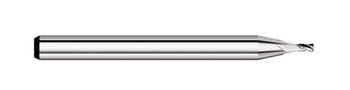 END MILL 0.062 4FL CR-.015 STUB, CARB, TC50259  TITAN USA  SKU TITUS1-TC50259