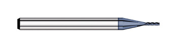 END MILL 0.062 4FL CR-.015, CARB, ALTIN, TC50860  TITAN USA  SKU TITUS1-TC50860