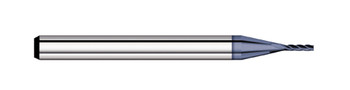 END MILL 0.033 4FL MICRO REG FLT, CARB ALTIN, TC58233  TITAN USA  SKU TITUS1-TC58233