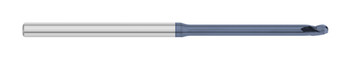 END MILL .031 3FL, BALL NOSE, MICRO, STUB, LONG REACH .156, ALTIN, TC55764  TITAN USA  SKU TITUS1-TC55764
