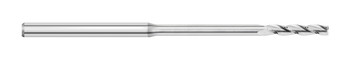 END MILL .030 3FL, SQ END, MICRO, LONG FLUTE, LONG REACH .300, TC54674