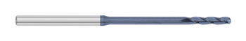 END MILL .090 3FL, BALL NOSE, MICRO, LONG FLUTE, LONG REACH .900, ALTIN, TC52980  TITAN USA  SKU TITUS1-TC52980