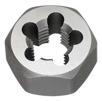 DIE 5/16-24 HEX RETHREAD, CARBON STEEL, TE80540