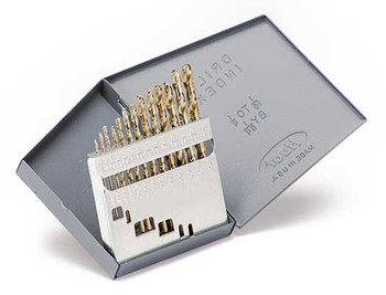 DRILL SET 1/16-1/4 x 64ths 13PC, JBR LGTH 135PT, COB, HD, MS99151  TITAN USA  SKU TITUS1-MS99151