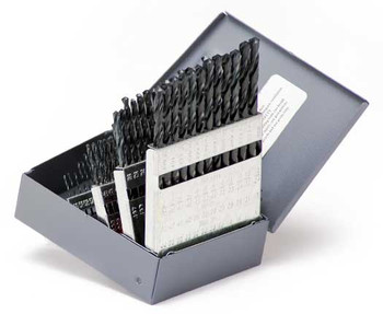 DRILL SET #1-#60 60PC JBT LGTH 118PT, HSS, BLK OXI , MS99038  TITAN USA  SKU TITUS1-MS99038