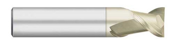 END MILL 1/8" 2FL SE STUB, CARB ZRN COAT FOR ALUM, TC62100  TITAN USA  SKU TITUS1-TC62100