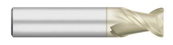 END MILL 3/4" 2FL SE STUB, CR-0.040, CARB, ZRN, TC62414  TITAN USA  SKU TITUS1-TC62414