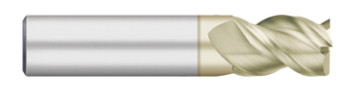 END MILL 3/4" 3FL SE STUB, CARB ZRN COAT FOR ALUM, TC63014  TITAN USA  SKU TITUS1-TC63014