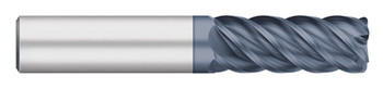 END MILL 1/2 5FL SE RG 45 CR-.040, CARB, ALTIN, TC63932  TITAN USA  SKU TITUS1-TC63932