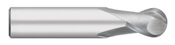 END MILL 1/32 2FL SE BALL, STUB CARB, TC10302  TITAN USA  SKU TITUS1-TC10302