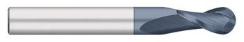 END MILL 1/4 2FL SE BALL LONG, CARB ALTIN, TC16116  TITAN USA  SKU TITUS1-TC16116