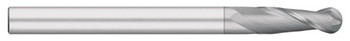 END MILL 1/4 2FL SE BALL, EX-LONG, CARB TICN, TC98016  TITAN USA  SKU TITUS1-TC98016