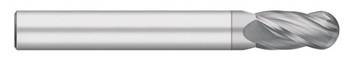 END MILL 1/2 4FL SE BALL LONG, CARB TICN, TC96533  TITAN USA  SKU TITUS1-TC96533