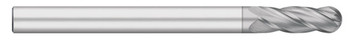 END MILL 1" 4FL SE BALL, EX-LONG, CARB TICN, TC98565  TITAN USA  SKU TITUS1-TC98565