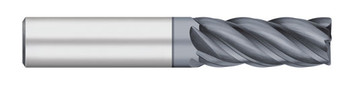END MILL 1/4 5FL SE VI CR-.060, CARB, ALCRO-MAX, TC26422  TITAN USA  SKU TITUS1-TC26422