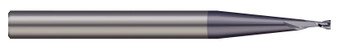 2 FL - 2.000 MM CUTTER DIA X 6.00 MM LOC - ALTIN COATED,AMRM-020-2X  MICRO 100  SKU MIC100-AMRM-020-2X