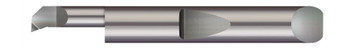 QUICK CHANGE - RIGHT HAND - 0.4900" MIN BORE DIA X 2.100" MAX BORE DEPTH X 0.2110" TOOTH WIDTH X 0.0750" PROJECTION X 4.00" (4) OVERALL LENGTH X 0.006" CORNER RADIUS ,QBT-4902100  MICRO 100  SKU MIC100-QBT-4902100
