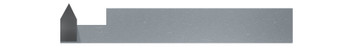 LEFT HAND - 0.4500" MIN BORE DIA X 1.115" MAX BORE DEPTH X 2.50" (2-1/2) OVERALL LENGTH X 0.3750" (3/8) RADIUS ,IDLT-61  MICRO 100  SKU MIC100-IDLT-61