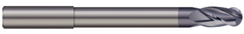2 FL - 0.400 MM CUTTER DIA X 0.40 MM LOC X 8.00 MM REACH - ALTIN COATED,MMBM-004-8X  MICRO 100  SKU MIC100-MMBM-004-8X