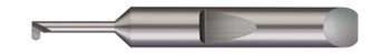 QUICK CHANGE - RIGHT HAND - 0.1200" MIN BORE DIA X 0.750" (3/4) MAX BORE DEPTH X 0.0200" TOOTH WIDTH X 0.0400" PROJECTION X 2.00" (2) OVERALL LENGTH X 0.0100" RADIUS - ALTIN COATED,QMFR-020-750-120X  MICRO 100  SKU MIC100-QMFR-020-750-120X